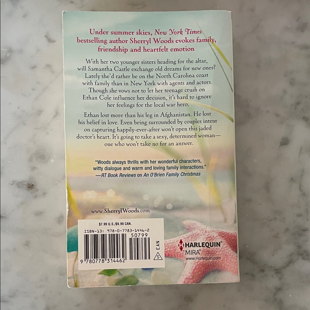 SHERRYL WOODS Ocean Breeze Trilogy Paperback Book Set (3) - Picture 5 of 16
